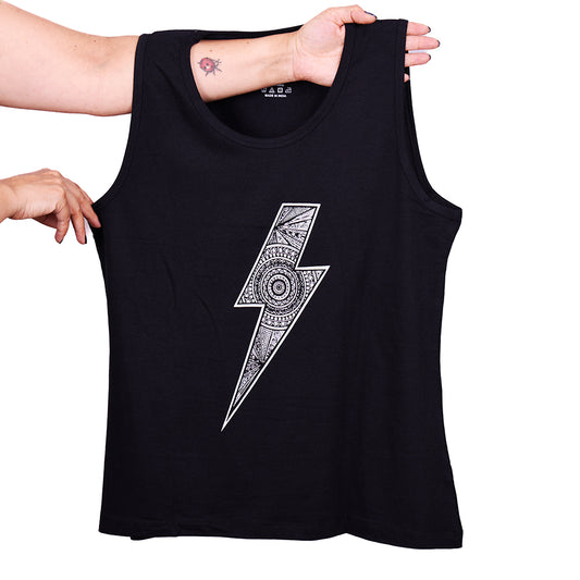 Black Tank Top - Bolt