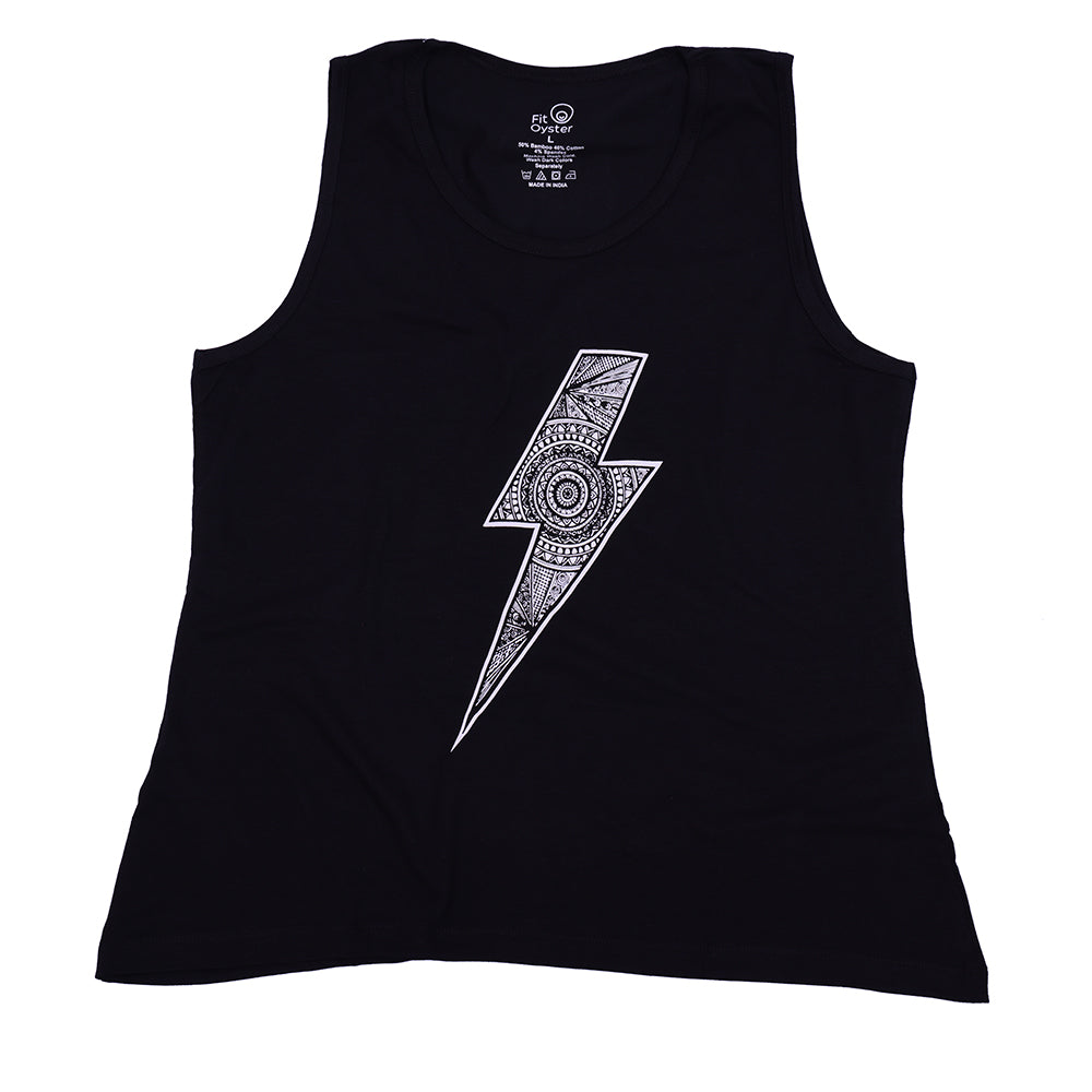 Black Tank Top - Bolt