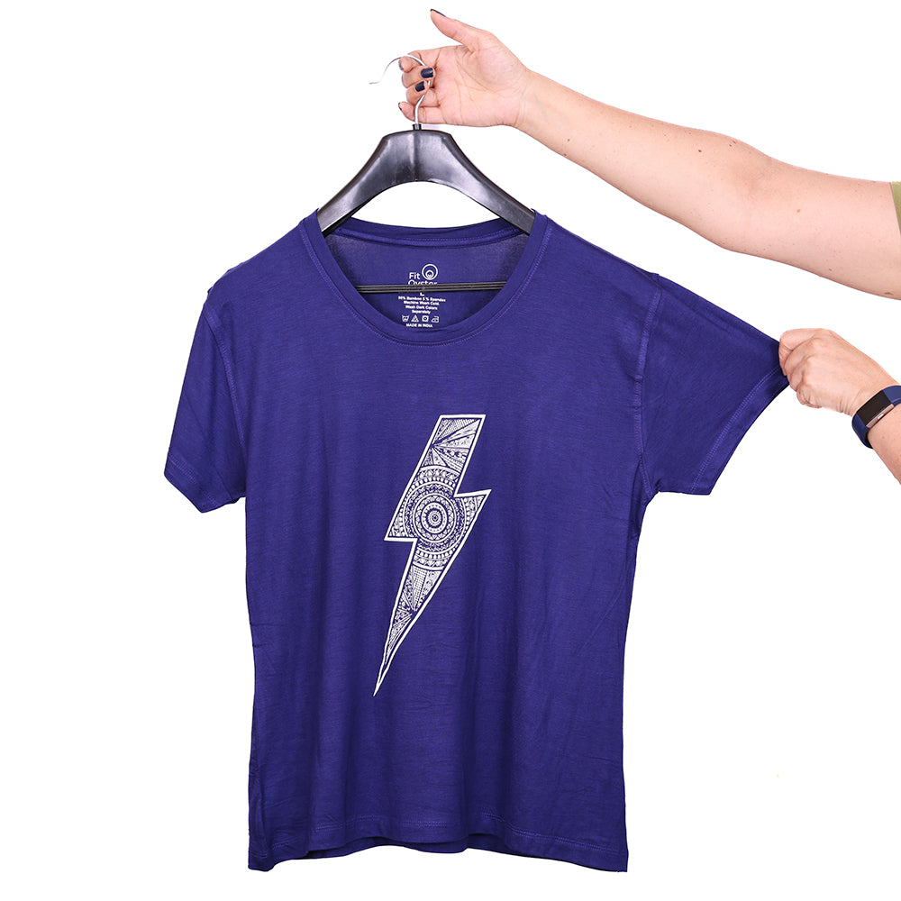 Blue Crew Top - Bolt