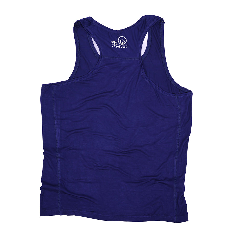 Blue Racerback Top - Boss