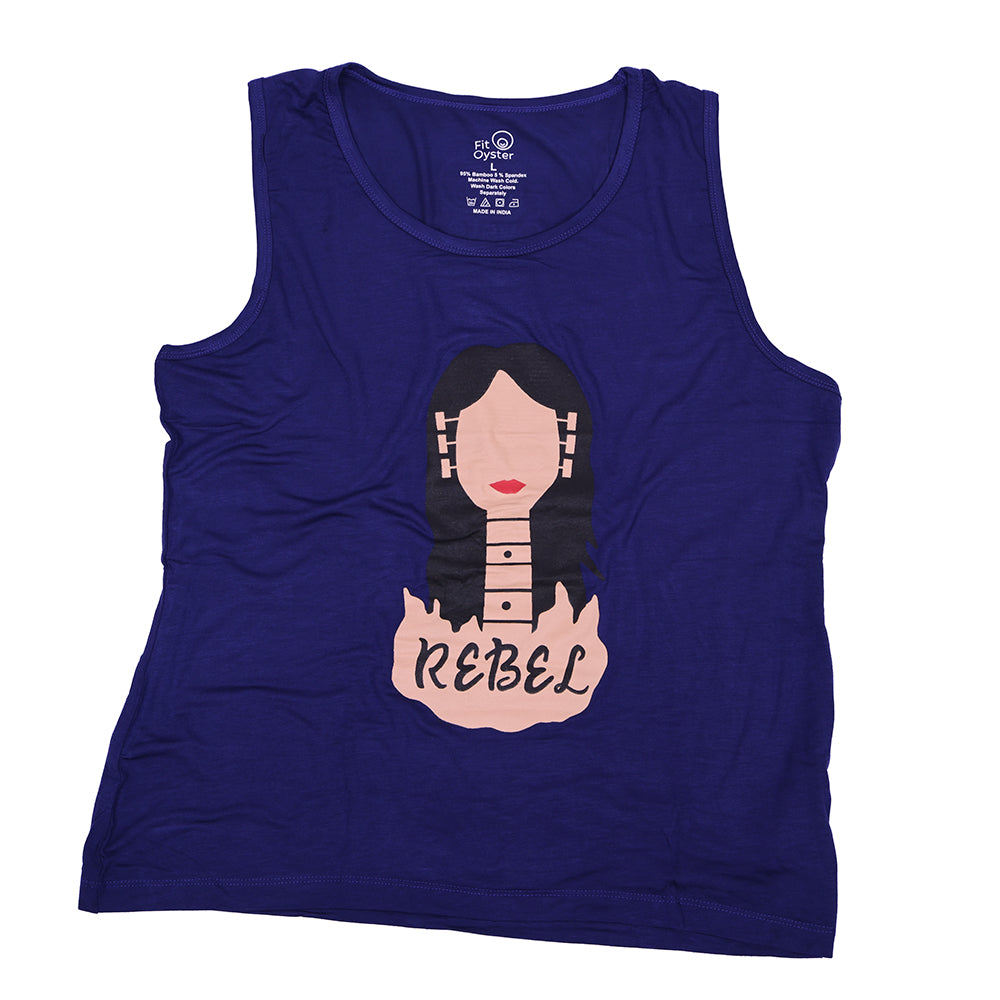 Blue Tank Top - Rebel