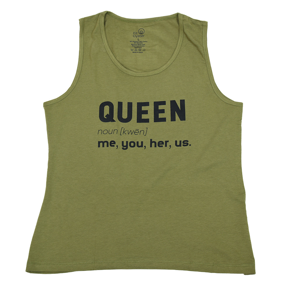 Green Tank Top - Queen