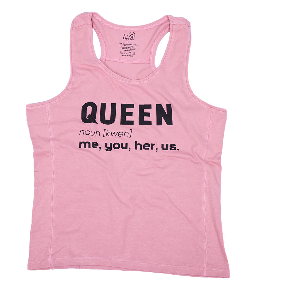 Pink Racerback Top - Queen