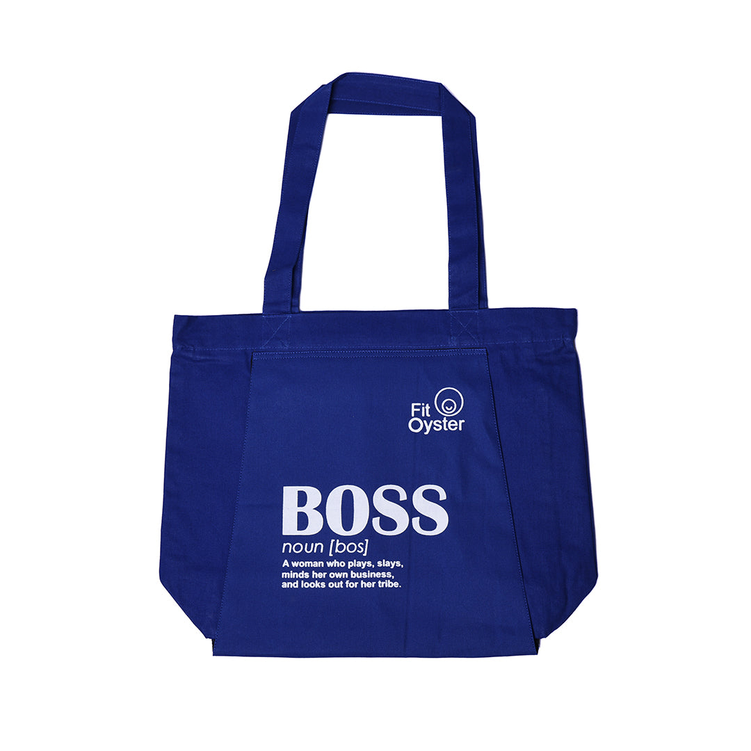 Tote Bag for workout essentials - BLUE - BOSS