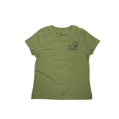 Green Crew Top - Find Your Happy Pace