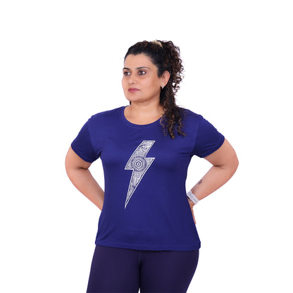 Blue Crew Top - Bolt