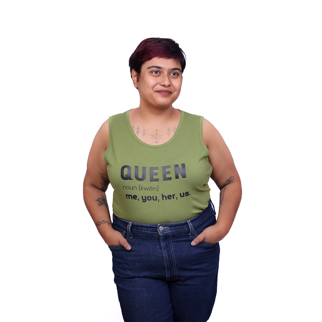 Green Tank Top - Queen