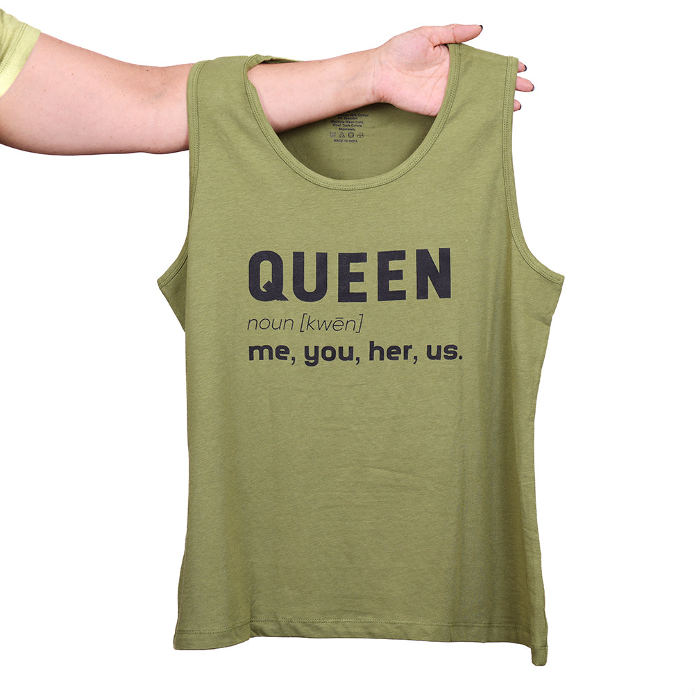 Green Tank Top - Queen